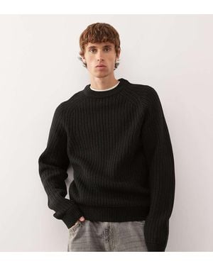 Collusion Knitted Sweat - Black