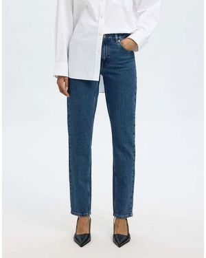 SELECTED Slim Tapered-Fit Jeans - Blue