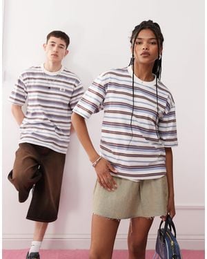 Dickies – glade spring – gestreiftes t-shirt - Pink