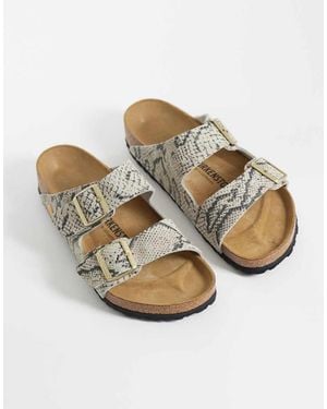 Birkenstock Arizona Regular Fit Sandals - Grey
