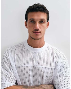 ASOS T-Shirt Squadrata Oversize - Bianco