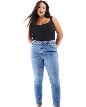 ASOS Asos Design Curve Ultimate Skinny Jeans - Blue