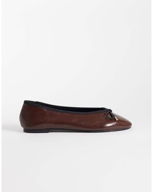 ASOS Lola ballerinas mit weicher schleifendetail - Mehrfarbig