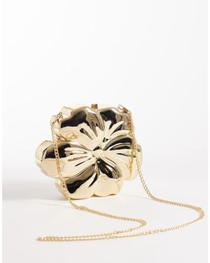 True Decadence Borsa Da Spalla A Forma Di Fiore - Neutro