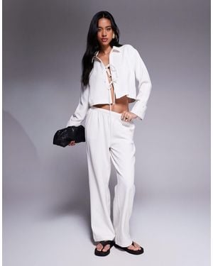 The Couture Club – gewebte hose - Grau