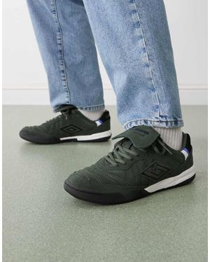 Umbro Zapatillas De Deporte Verdes De Ante Speciali De - Azul