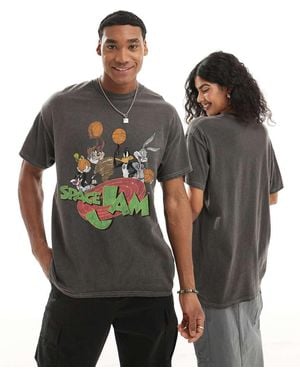 PRNT Space Jam Relaxed T-Shirt - Grey