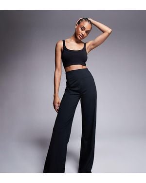 4505 Tall Icon High Waist Wide Leg Dance Pant - Blue