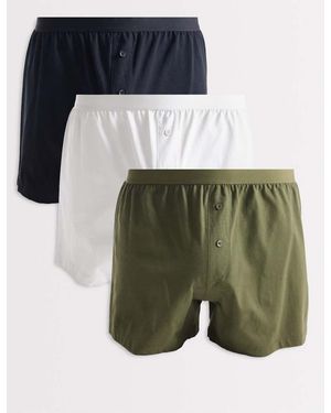ASOS 3 Pack Boxers - Green