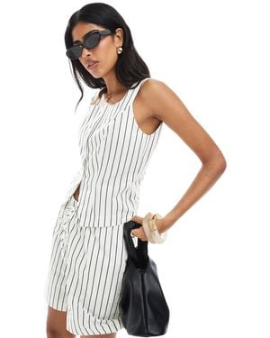 Miss Selfridge Gilet - Blanc
