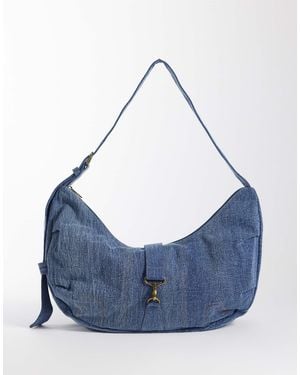 Cotton On Dylan Slouchy Crossbody Bag - Blue