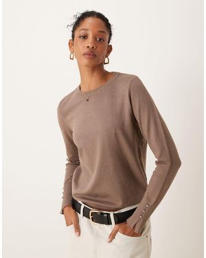 Jdy – strickpullover - Braun