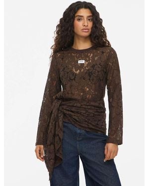 Noisy May Top - Brown