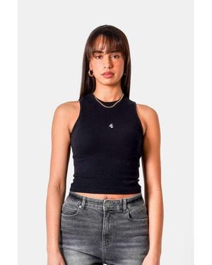 Sixth June Top Met Geborduurd Hart - Blauw