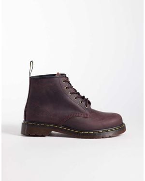 Dr. Martens 101 6 Eye Boots - Purple