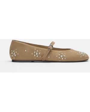 Pull&Bear – ballerinas - Weiß