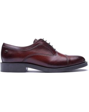 Base London Roma Toe Cap Shoe - Purple