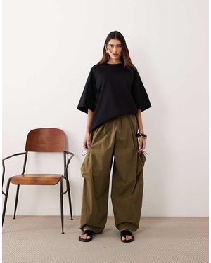 ARRANGE Utility Broek Met Trekkoord - Groen