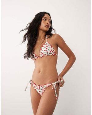 Accessorize – bikinihose - Weiß