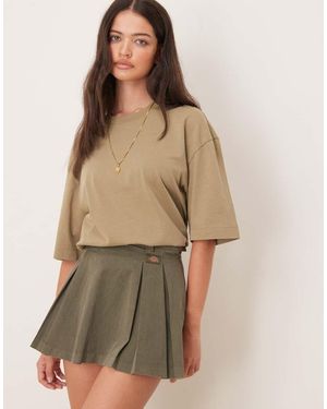 Dickies Unionville Pleated Work Skirt - Natural