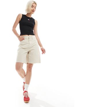 Tommy Hilfiger Relaxed Bermuda Denim Shorts - White