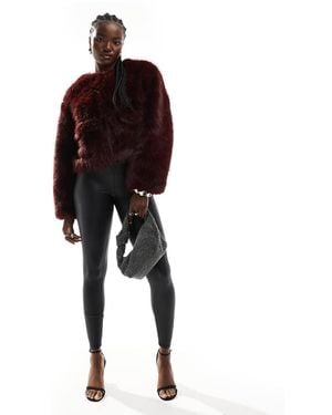 New Look Wet Look leggings - Natural