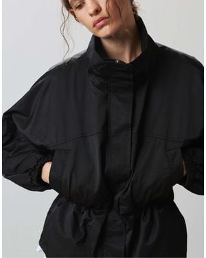 Pull&Bear Jacke mit tunnelzugbund - Schwarz