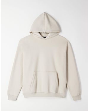 ASOS Essentials Relaxed Fit Hoodie - Natural