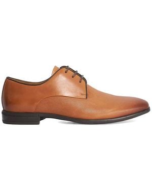 Dune Wide Fit Saffi Wf Derby Shoes - Brown