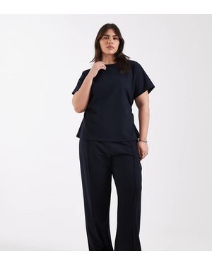 ONLY Wide Leg Trousers Co-ord - Blue