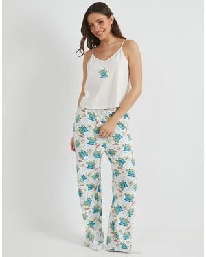 Skinnydip London London Disney Aliens Cami &Trouser Pyjama Set - Blue