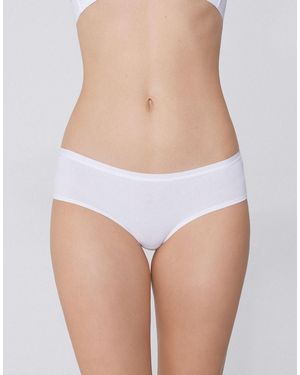 Tezenis Cotton French Knickers - White