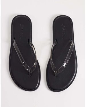 SEQWL Jelly Flip Flops - Blue