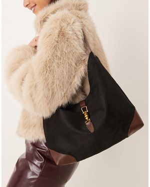 Glamorous – schulter-tragetasche - Natur