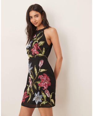 Maya – neckholder-minikleid - Weiß