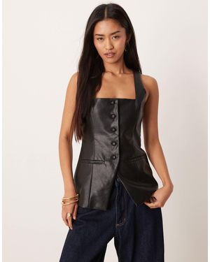 Pretty Lavish Gilet - Noir