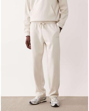 ASOS Co-ord Straight Leg Printed jogger - Natural