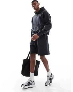Nike Solo Swoosh French Terry Short - Blue