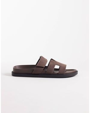 SEQWL Kidman Sandals With Straps - Brown