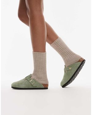 Birkenstock Boston Clogs - Natural