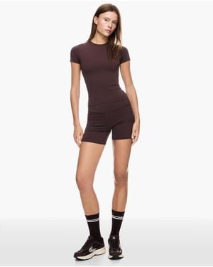 Bershka Quick-Dry & Breathable Shorts - Brown