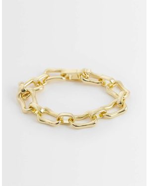 Pieces Chunky Bracelet - Metallic