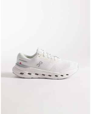 On Shoes Cloudrunner 3 Running Trainers - White