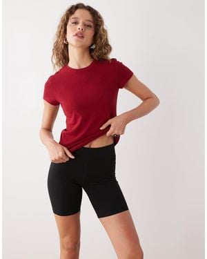 Weekday Pantaloncini - Rosso