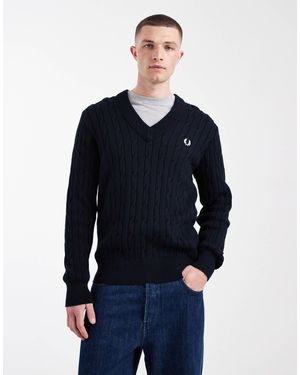 Fred Perry – pullover - Blau