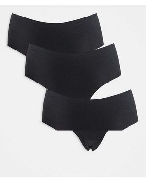 Vero Moda Set Van 3 Hipster Slips - Zwart