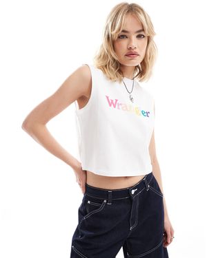 Wrangler – trägertop - Weiß