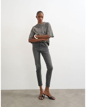 TOPSHOP Jamie High Rise Skinny Jean - White