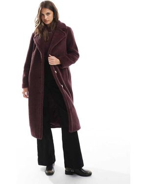 Threadbare Cappotto Lungo - Rosso