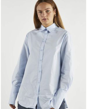 Glamorous Oversized Shirt - Blue